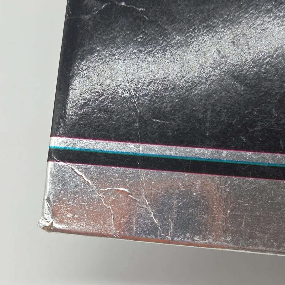 Shiny Vintage 1980s Mead Quick Silver Folders Rainbow Horse & Sports Car Retro